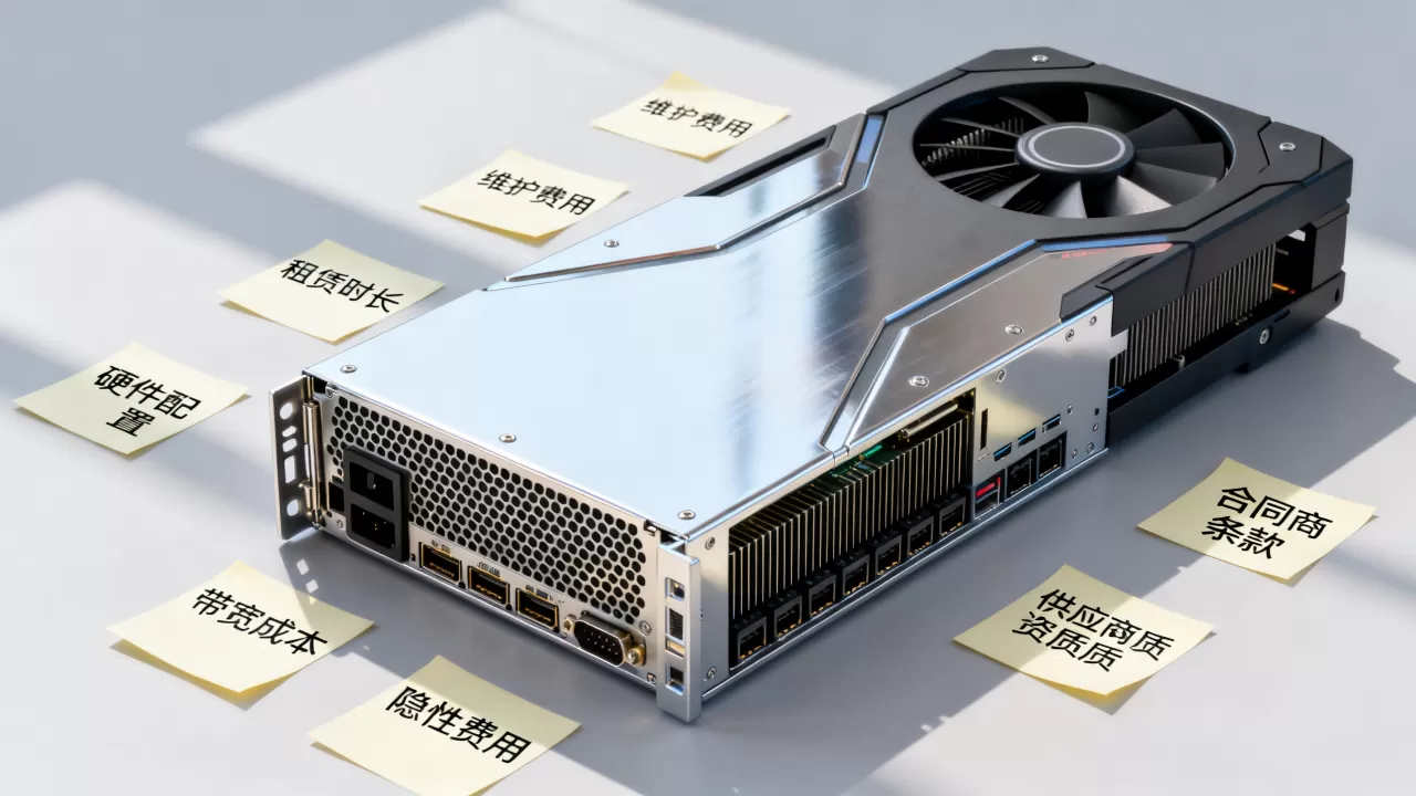 西安GPU服务器租用报价明细要看懂哪些项？怎么避免租机陷阱？