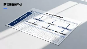 防御档位选择的完整思路与评估顺序是什么，怎么评估防御档位？