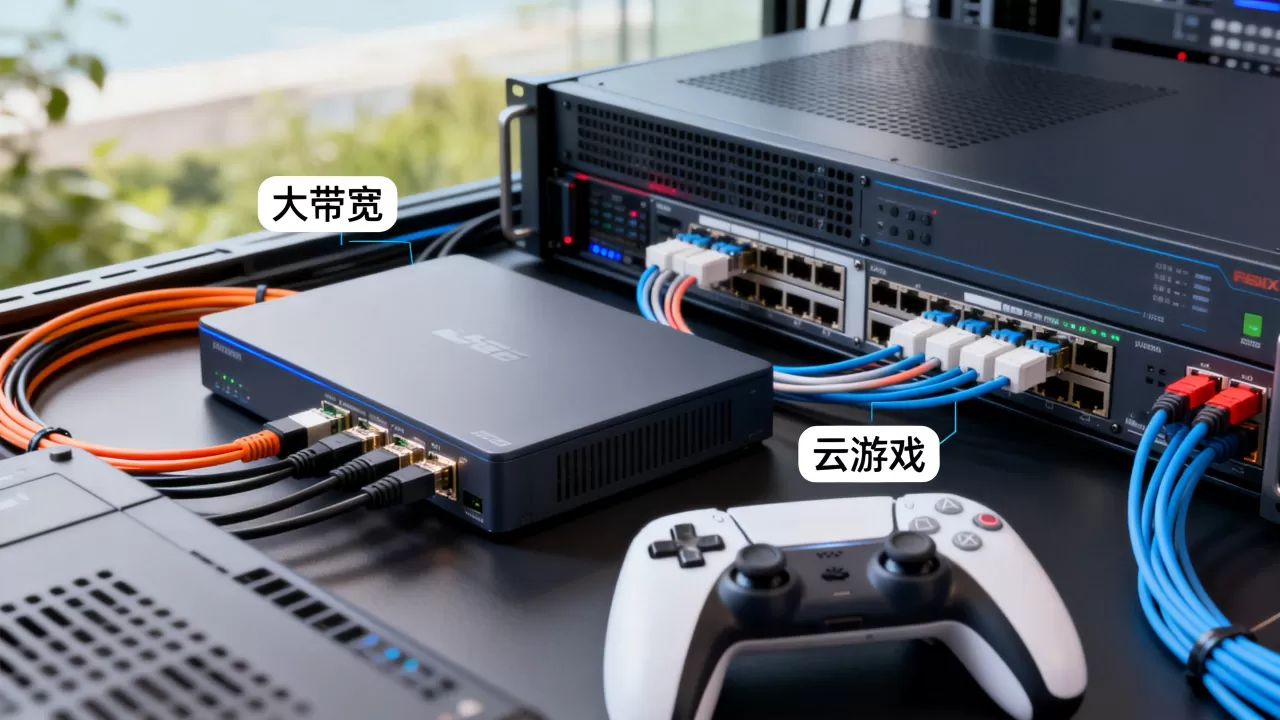 杭州云游戏平台的大带宽部署思路 杭州云游戏平台的大带宽部署思路