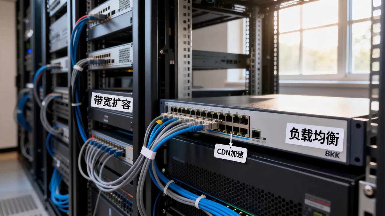 游戏开服高峰期带宽不够用怎么解决，服务器带宽不足怎么办