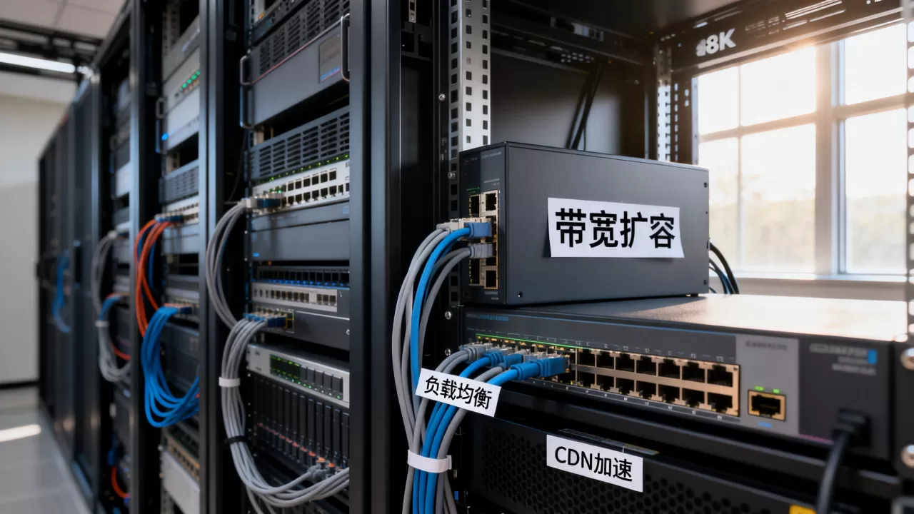 游戏开服高峰期带宽不够用怎么解决，服务器带宽不足怎么办