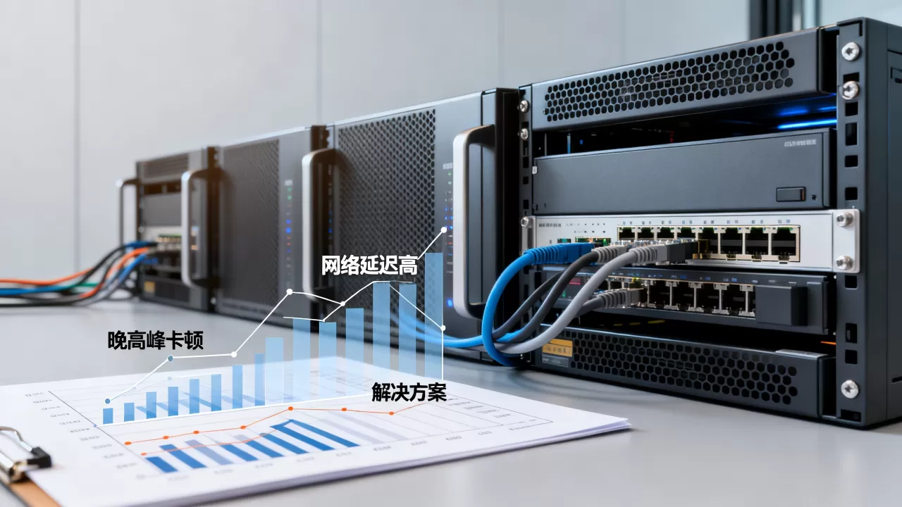 大带宽服务器晚高峰卡顿是什么原因,晚高峰网络延迟高怎么解决 大带宽服务器晚高峰卡顿是什么原因,晚高峰网络延迟高怎么解决