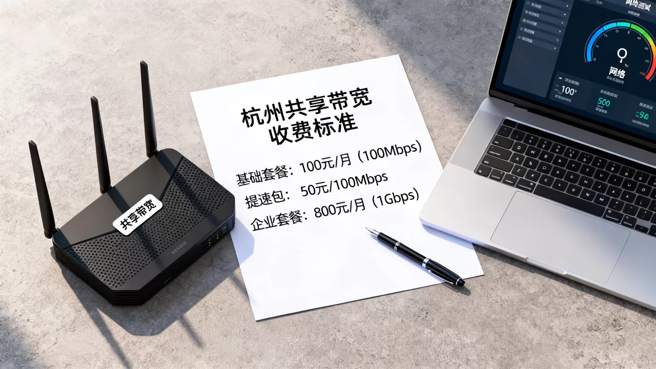杭州共享带宽的收费标准是什么 杭州共享带宽的收费标准是什么