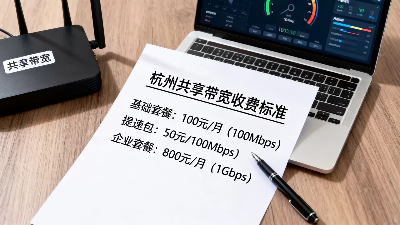 杭州共享带宽的收费标准是什么 杭州共享带宽的收费标准是什么