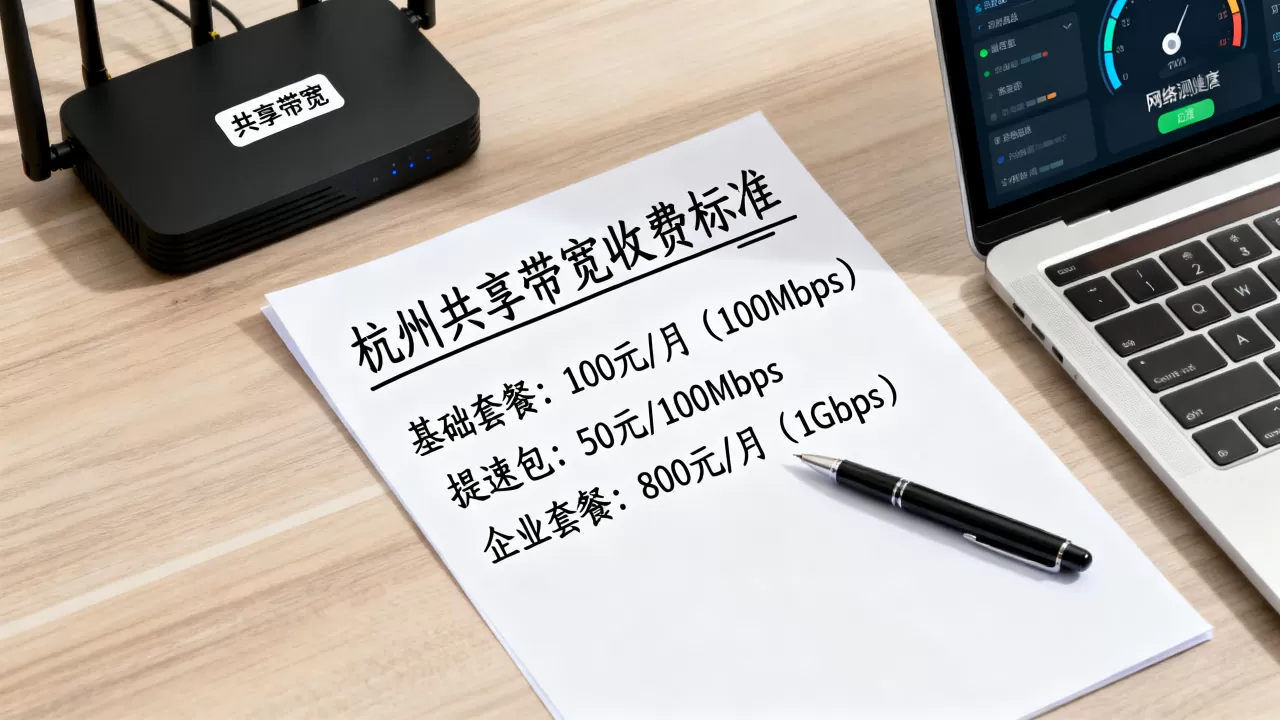 杭州共享带宽的收费标准是什么 杭州共享带宽的收费标准是什么