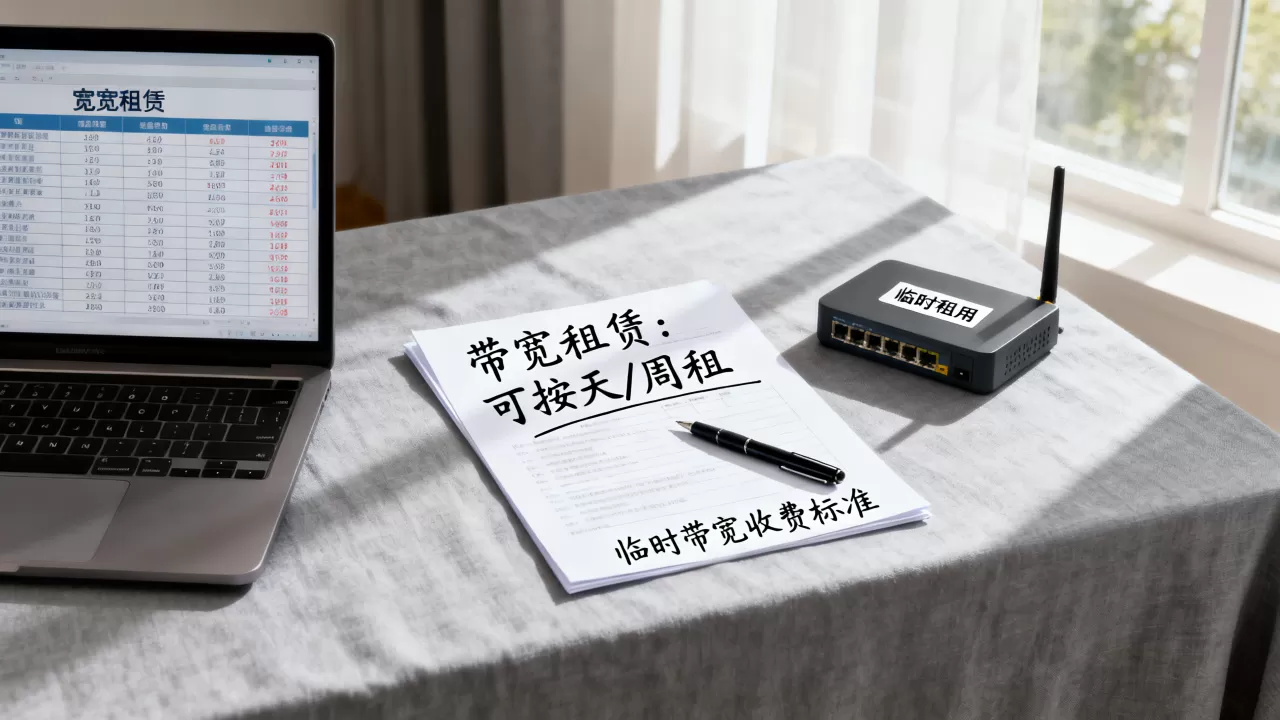 带宽租赁能不能按天或者按周租,临时带宽租用怎么收费 带宽租赁能不能按天或者按周租,临时带宽租用怎么收费