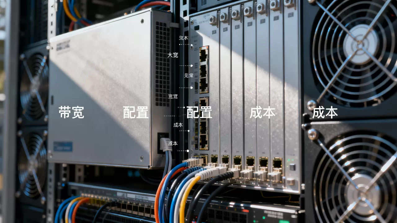大带宽服务器租用的价格由什么决定