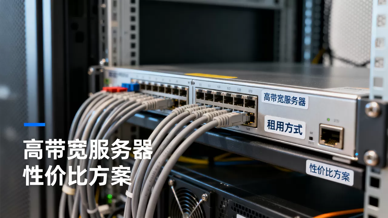 西安高带宽服务器租用方式有哪些？如何选择高性价比方案