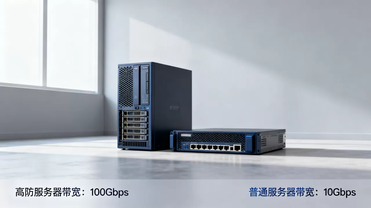 高防服务器的带宽和普通服务器有什么不同,为什么高防服务器带宽更贵 高防服务器的带宽和普通服务器有什么不同,为什么高防服务器带宽更贵