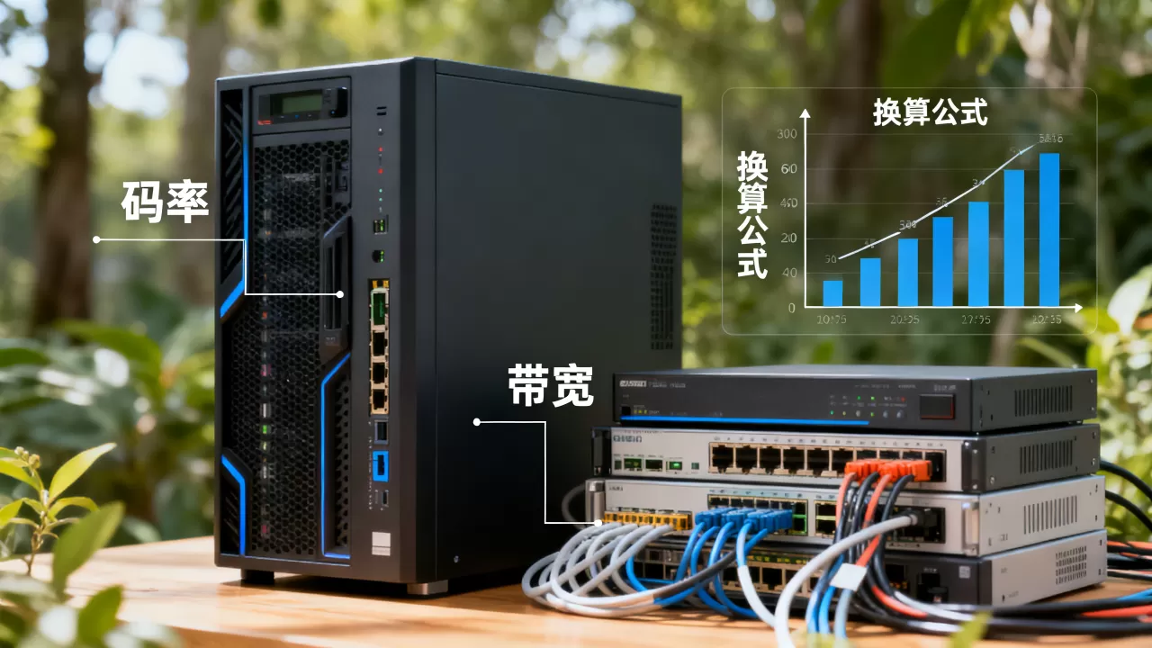 点播系统的码率和带宽怎么换算，视频码率与带宽需求计算方法是怎样的