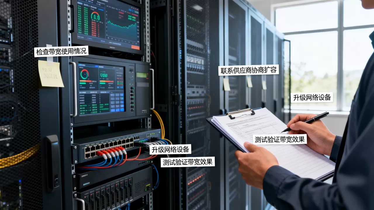 服务器带宽扩容的操作流程一般是怎样的,带宽不足如何解决? 服务器带宽扩容的操作流程一般是怎样的,带宽不足如何解决?