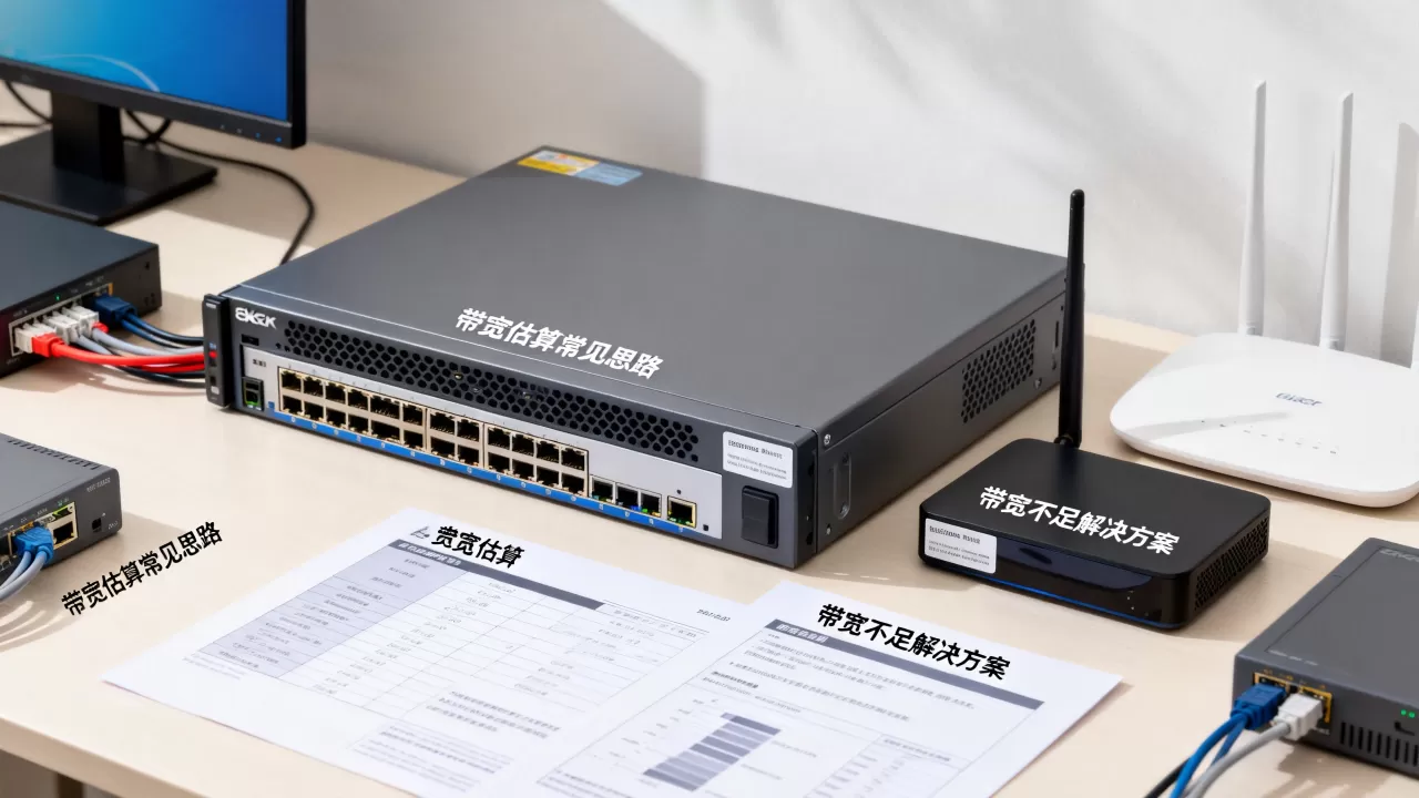 服务器带宽估算常见思路有哪些，带宽不足如何解决？