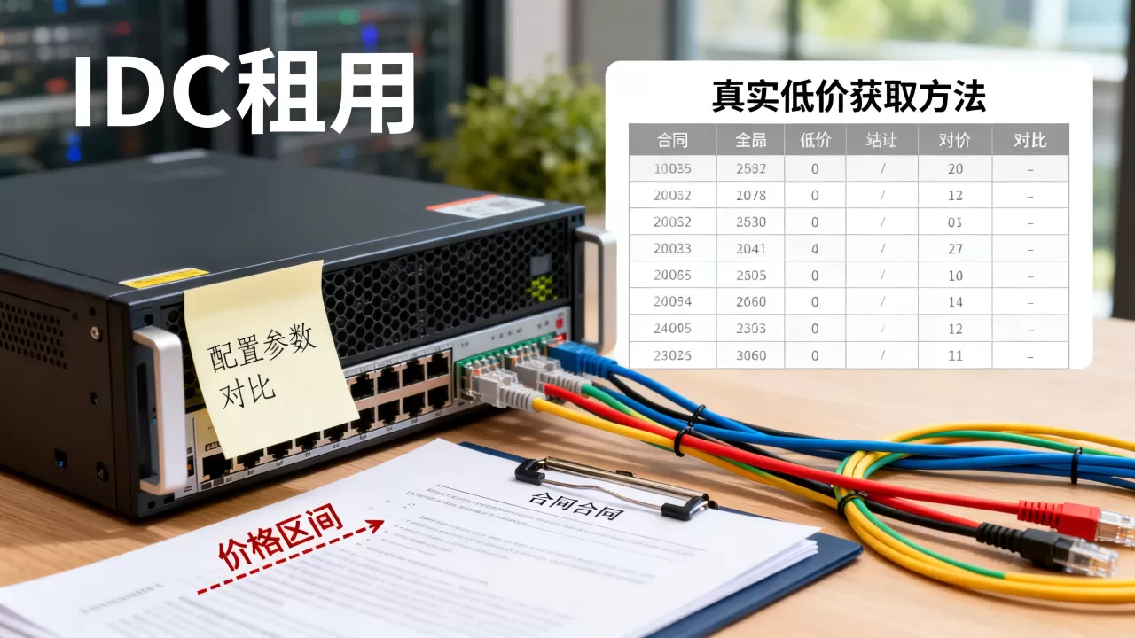 深圳IDC租用相同配置报价如何比价?怎样获取真实低价? 深圳IDC租用相同配置报价如何比价?怎样获取真实低价?