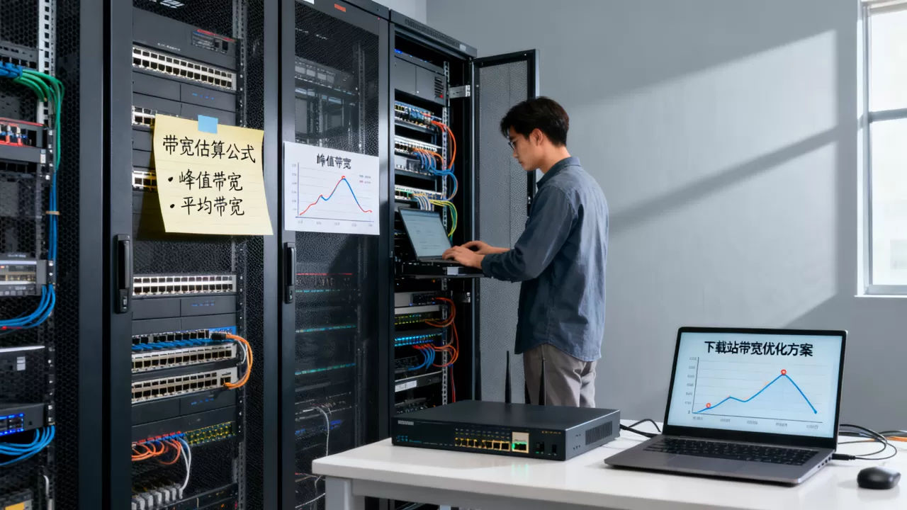 下载类站点的带宽怎么估算才准,下载站带宽不够怎么解决? 下载类站点的带宽怎么估算才准,下载站带宽不够怎么解决?