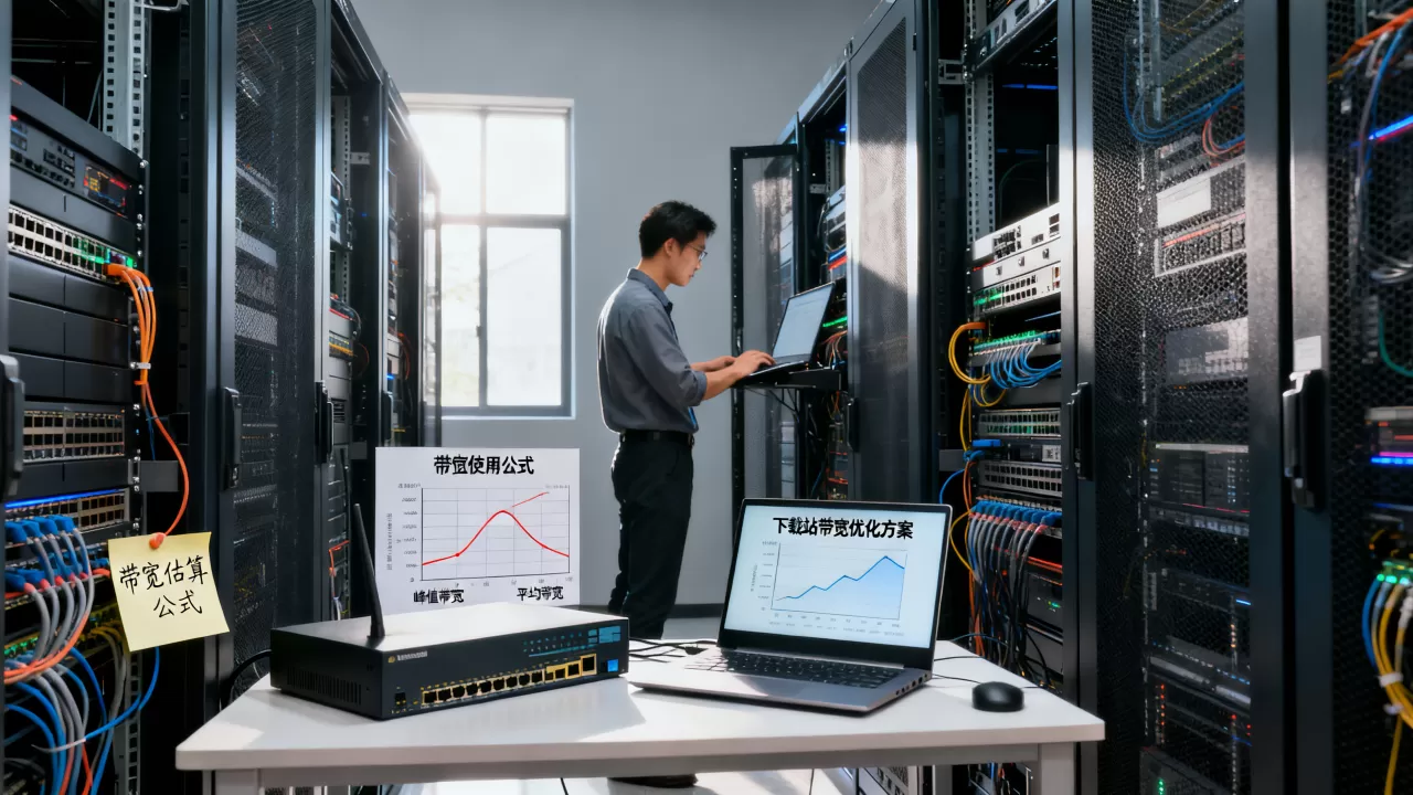 下载类站点的带宽怎么估算才准,下载站带宽不够怎么解决? 下载类站点的带宽怎么估算才准,下载站带宽不够怎么解决?