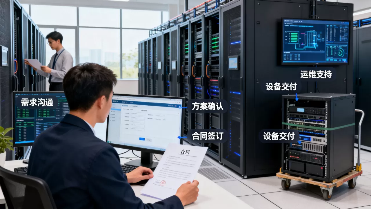 西安服务器租用需要走什么流程 西安服务器租用需要走什么流程