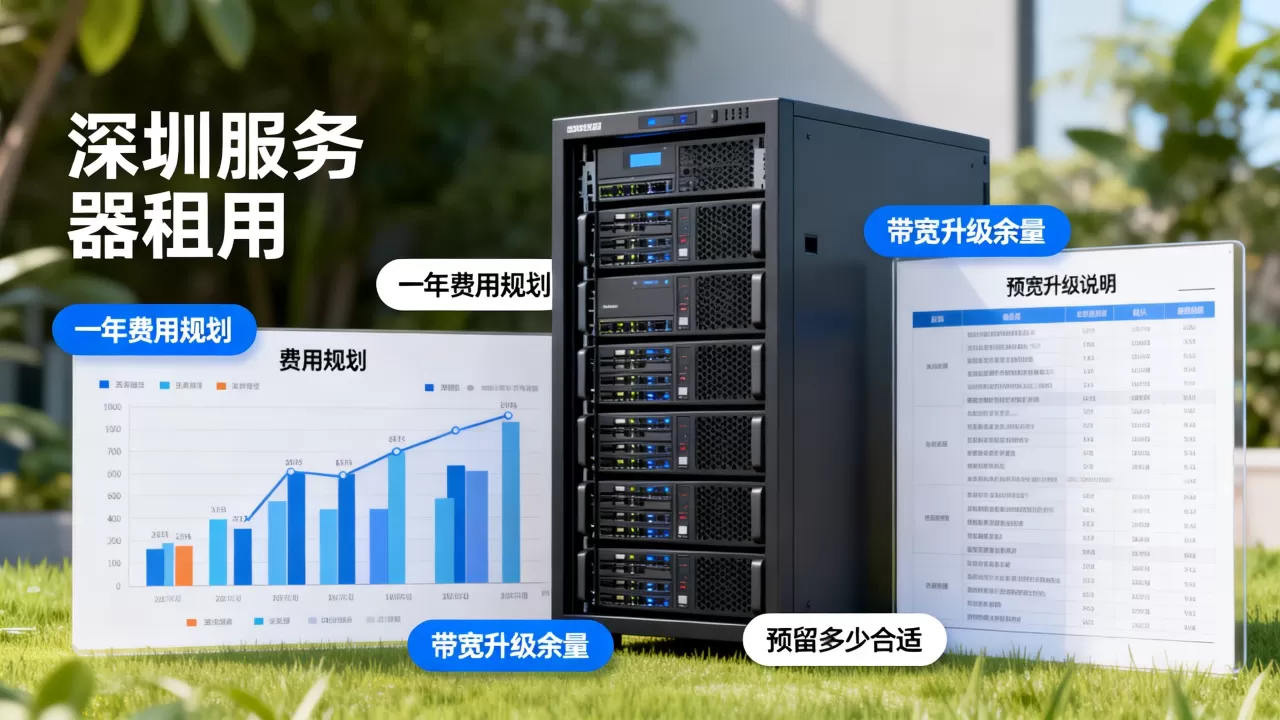 深圳服务器租用一年费用规划,带宽升级要留多少余量?带宽升级预留多少合适? 深圳服务器租用一年费用规划,带宽升级要留多少余量?带宽升级预留多少合适?