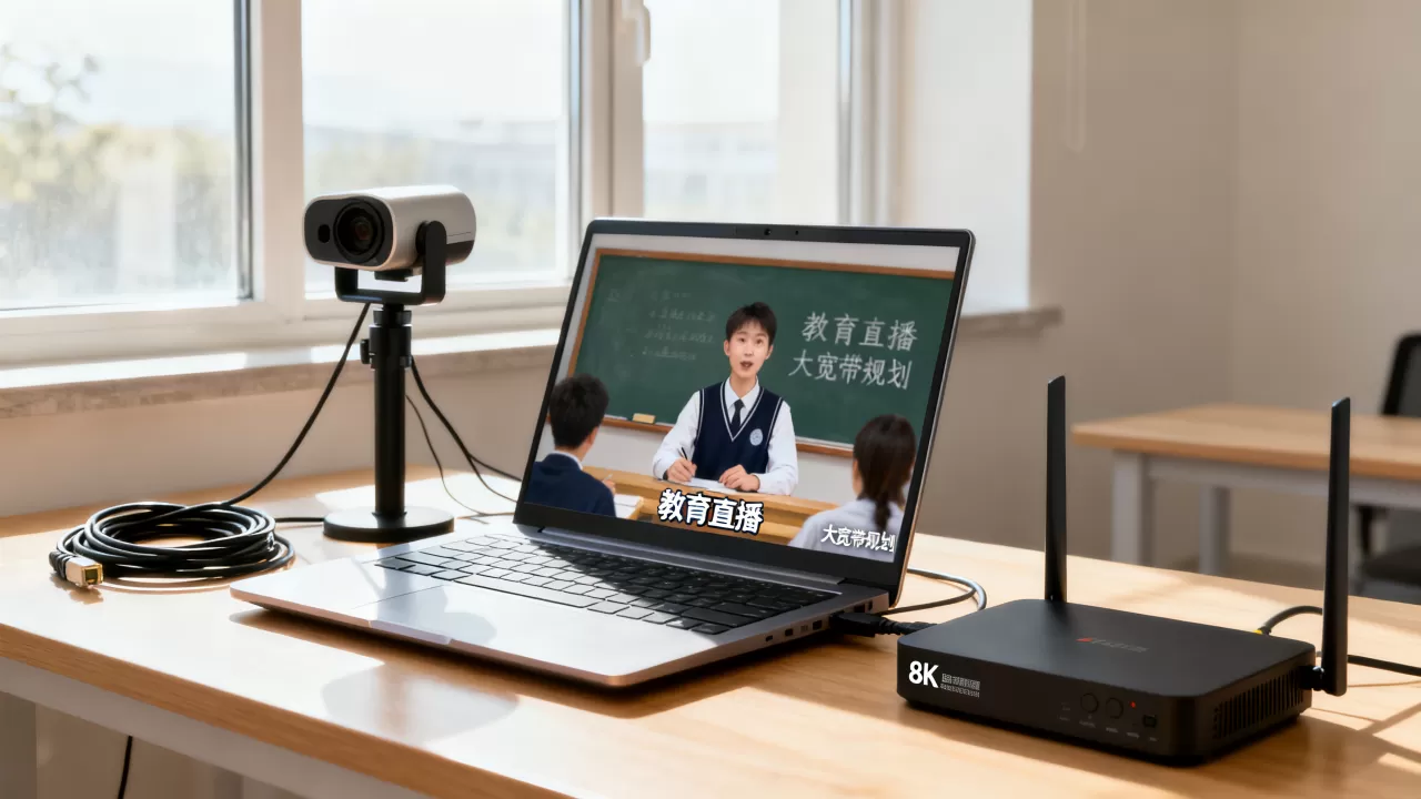 武汉教育直播课堂卡顿租大宽带怎么规划