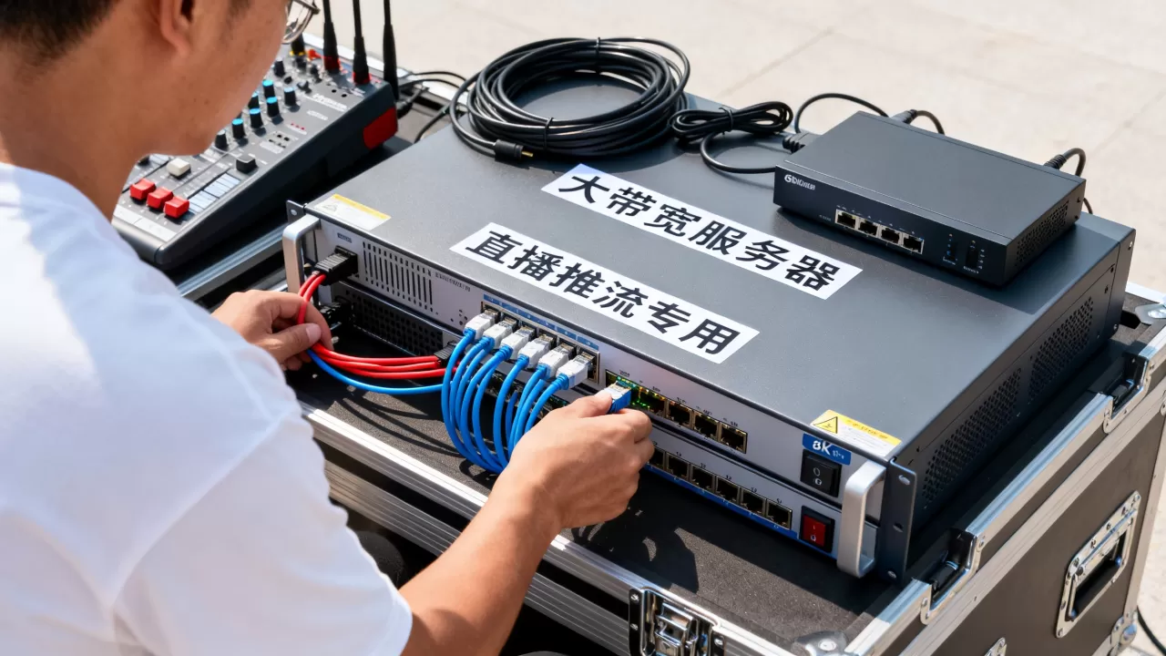 直播推流场景下大带宽服务器怎么租？一年多少钱