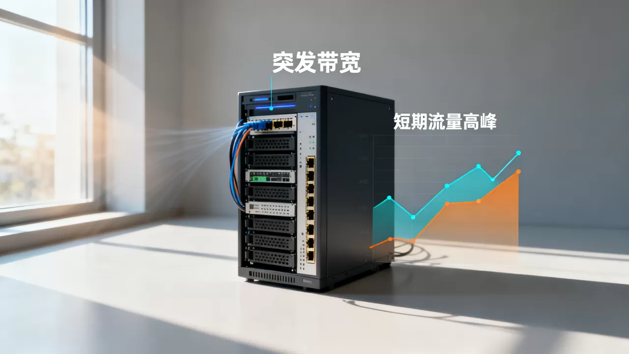 突发带宽能应对短期流量高峰吗，突发带宽是什么怎么选
