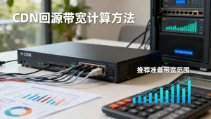 CDN回源带宽一般需要提前准备多大才合适，回源带宽怎么算