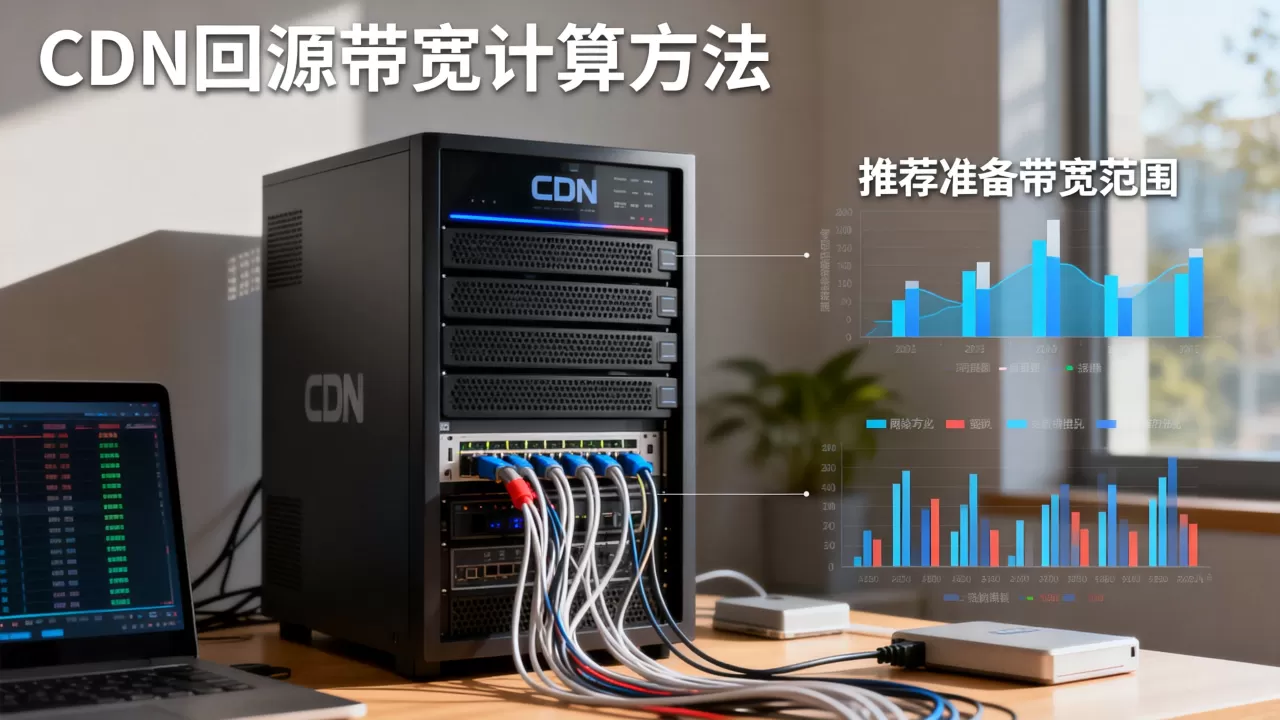 CDN回源带宽一般需要提前准备多大才合适，回源带宽怎么算