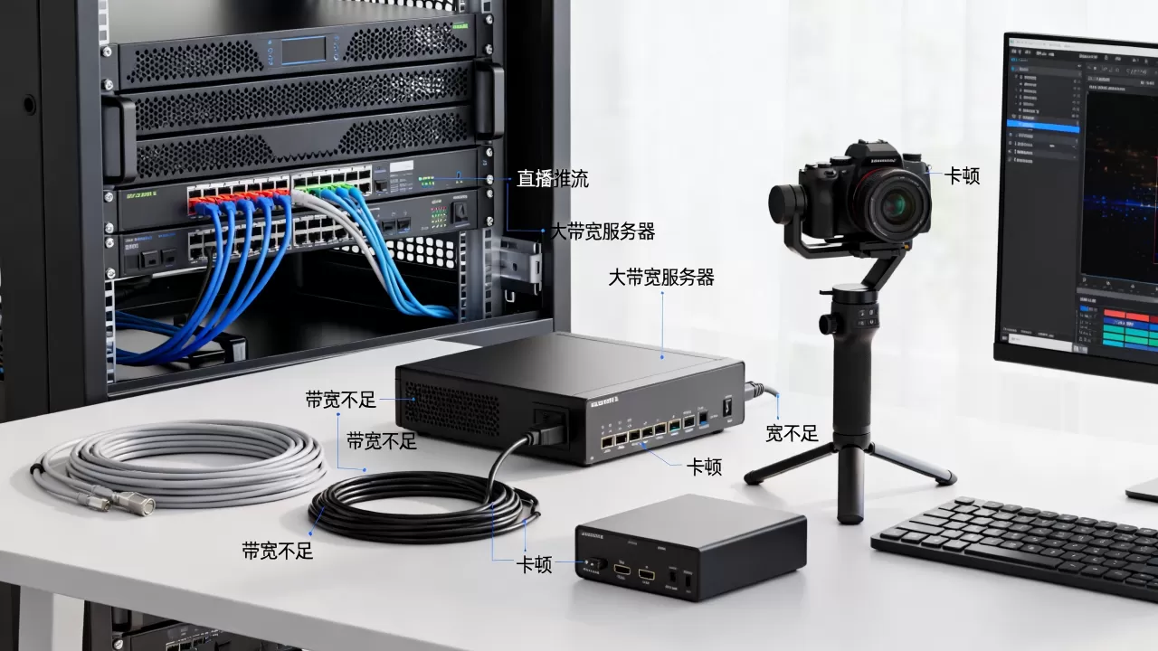 直播推流需要上大带宽服务器吗,带宽不够会卡顿吗 直播推流需要上大带宽服务器吗,带宽不够会卡顿吗