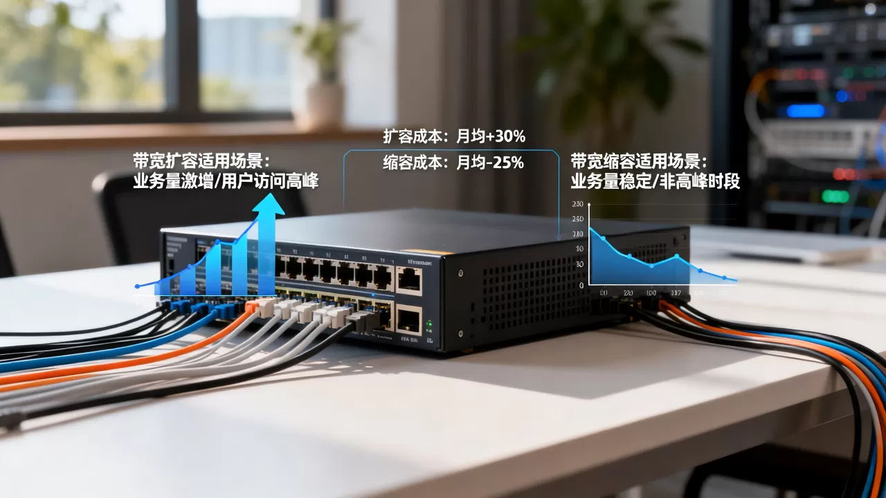 带宽扩容和缩容分别适合什么情况,带宽扩容和缩容哪个更省钱 带宽扩容和缩容分别适合什么情况,带宽扩容和缩容哪个更省钱