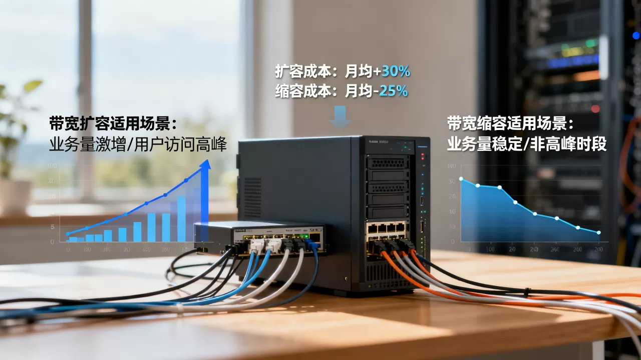 带宽扩容和缩容分别适合什么情况,带宽扩容和缩容哪个更省钱 带宽扩容和缩容分别适合什么情况,带宽扩容和缩容哪个更省钱