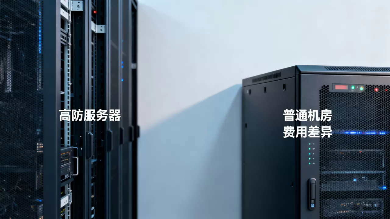 深圳高防服务器租用价格为何比普通机房高？高防服务器费用差异