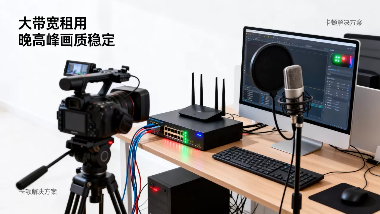 深圳直播电商机构租用大带宽在晚高峰怎样稳住画质,卡顿怎么办? 深圳直播电商机构租用大带宽在晚高峰怎样稳住画质,卡顿怎么办?