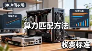 渲染农场节点机租用的算力匹配方法有哪些？收费标准怎么算？