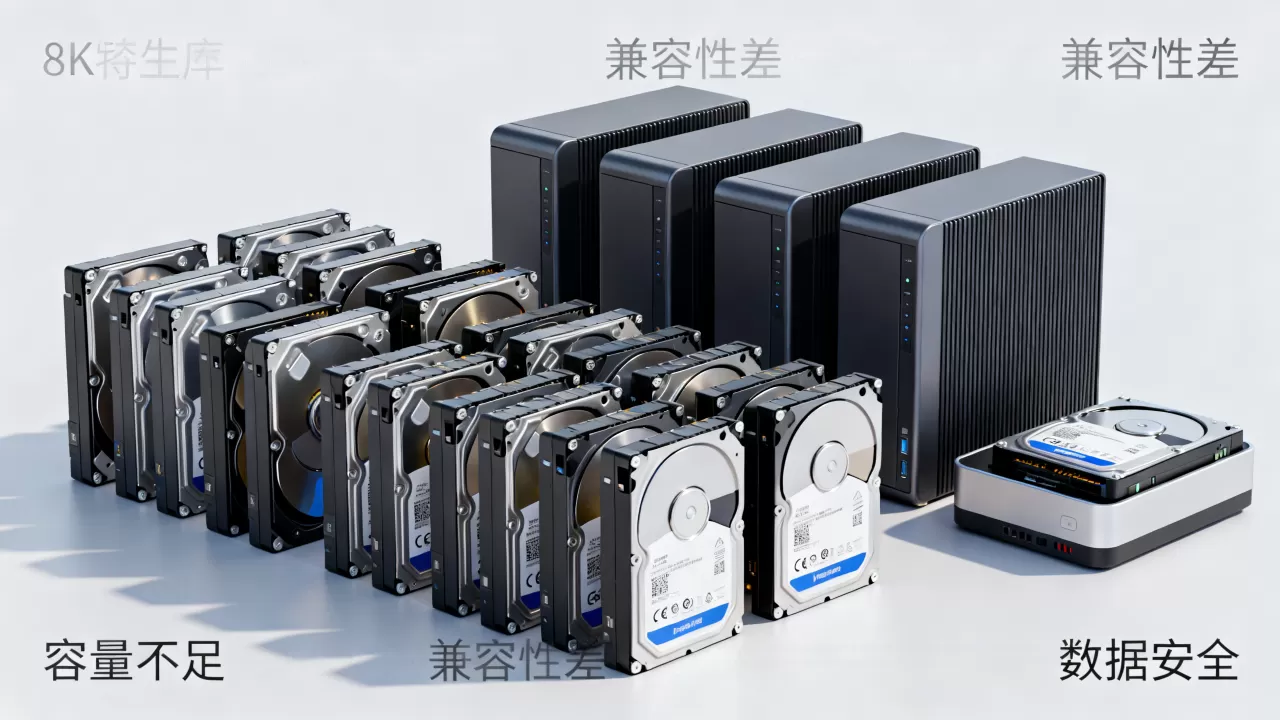 大容量硬盘整机选型有哪些常见痛点？备份归档业务怎么选
