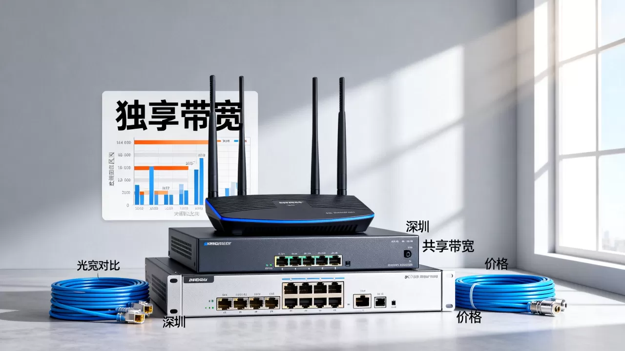 深圳独享带宽和共享带宽区别是什么,独享带宽多少钱一年,别选错 深圳独享带宽和共享带宽区别是什么,独享带宽多少钱一年,别选错
