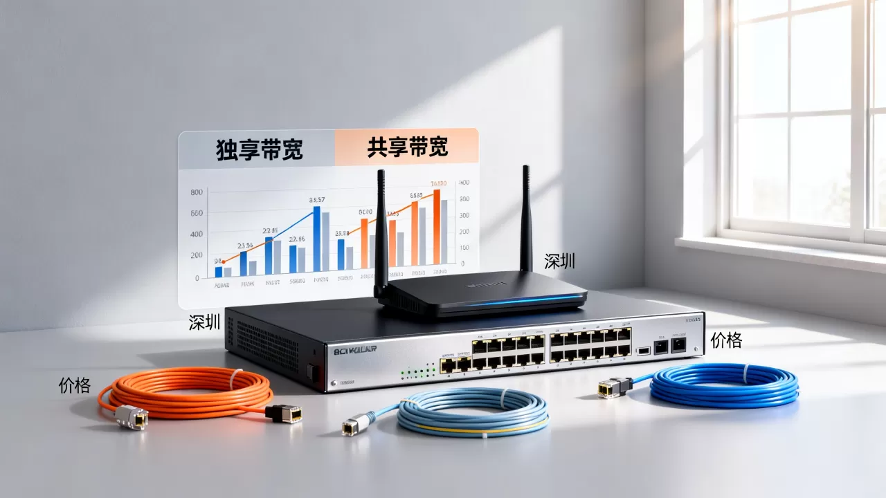 深圳独享带宽和共享带宽区别是什么,独享带宽多少钱一年,别选错 深圳独享带宽和共享带宽区别是什么,独享带宽多少钱一年,别选错