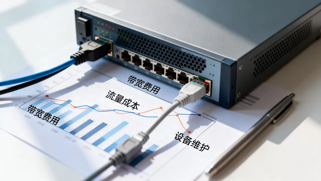 深圳大带宽租用的计费方式对整体成本的影响有多大，怎么算？