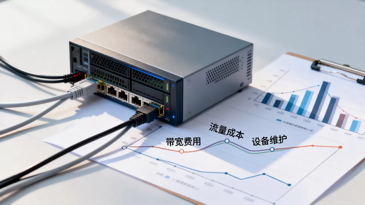 深圳大带宽租用的计费方式对整体成本的影响有多大，怎么算？