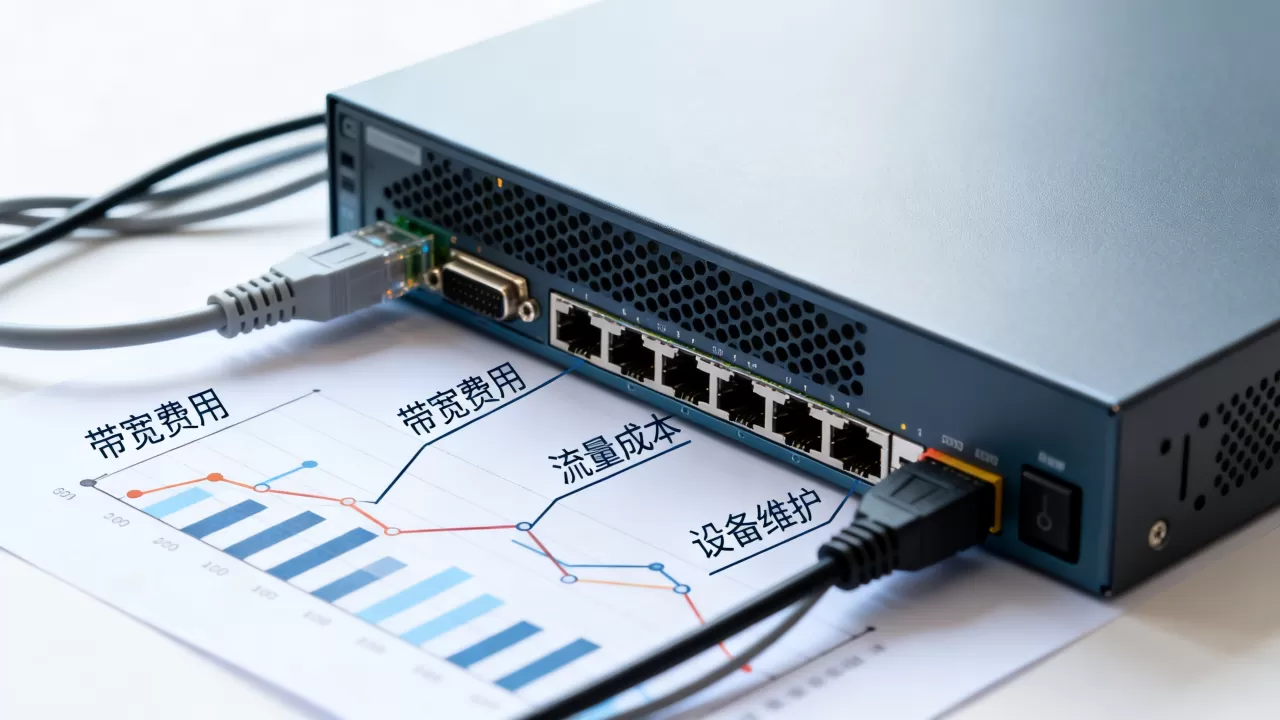 深圳大带宽租用的计费方式对整体成本的影响有多大，怎么算？