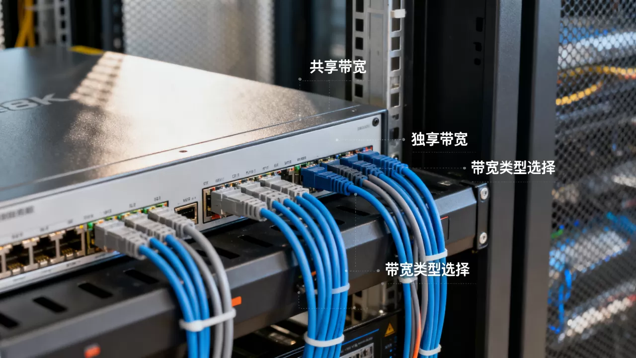 深圳大带宽服务器选共享还是独享？带宽类型怎么挑？