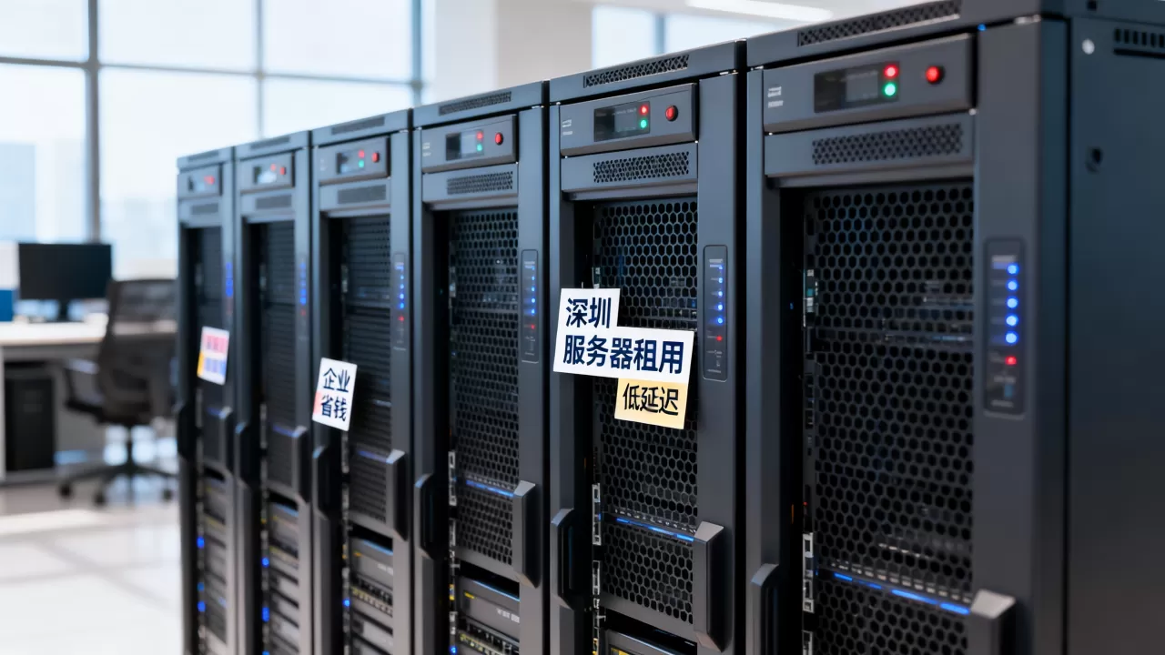 深圳服务器租用哪里租比较划算？企业低延迟怎么选更省钱？