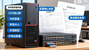 深圳独享服务器租用签合同之前要确认的几个配置要点，租用独享服务器需要注意什么？