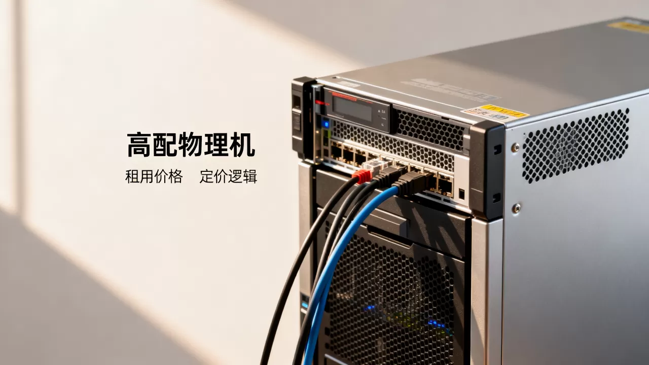 高配物理机租用价格怎么算?定价逻辑通俗解读 高配物理机租用价格怎么算?定价逻辑通俗解读