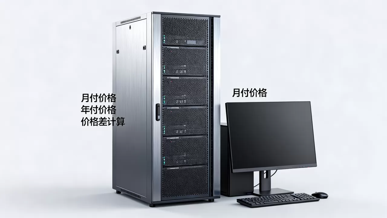 服务器租用月付和年付价格差怎么算，月付和年付哪个更划算？
