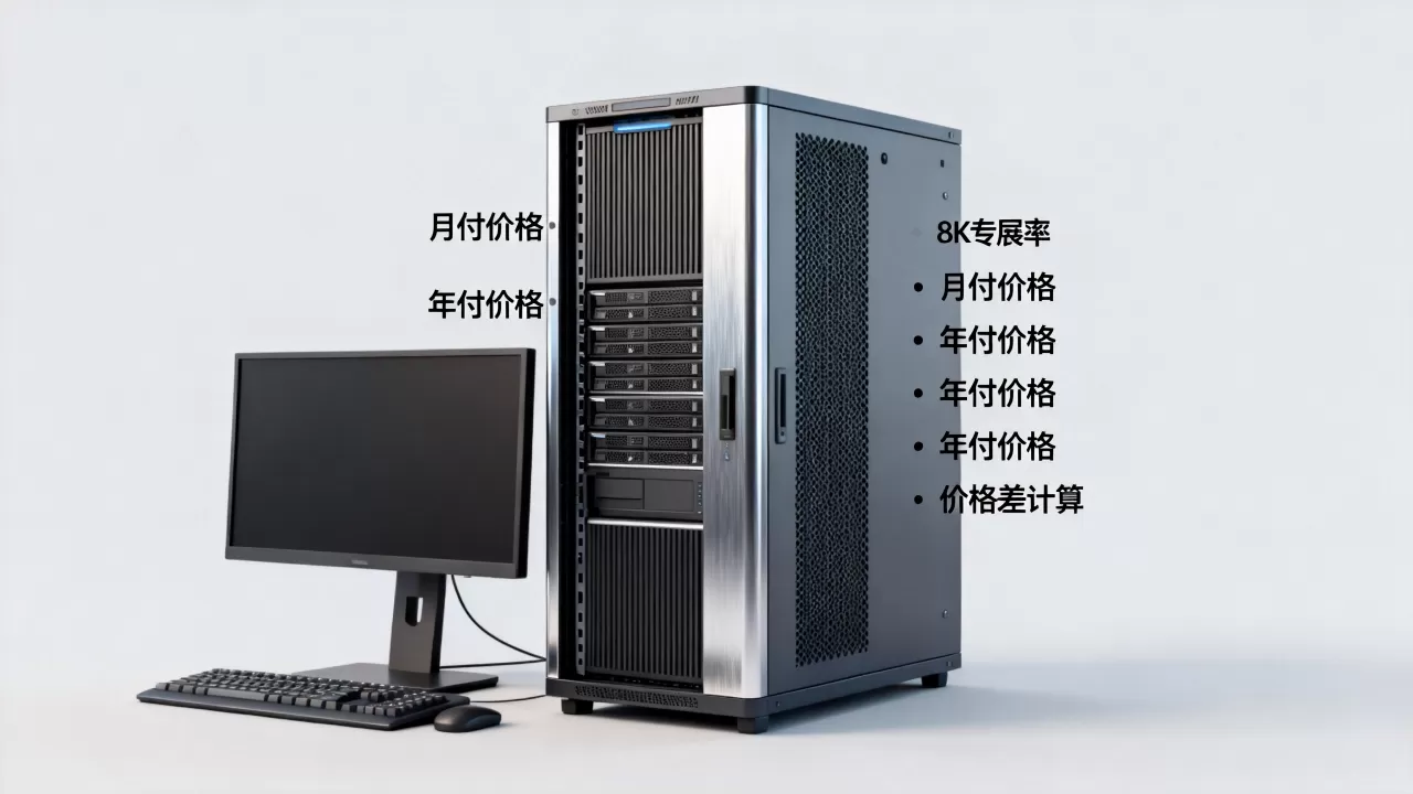 服务器租用月付和年付价格差怎么算，月付和年付哪个更划算？