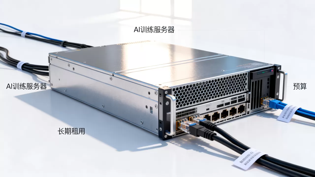广州AI训练服务器长期租用预算怎么定，多少钱？