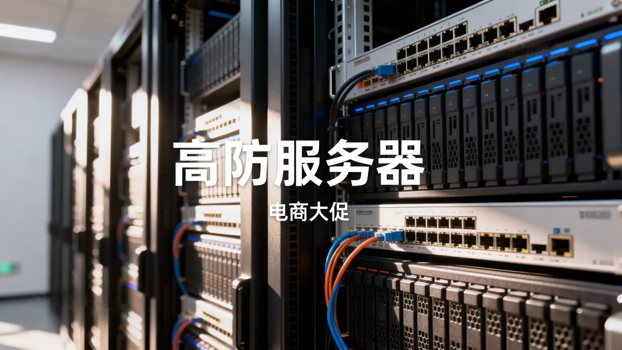 广州电商大促期间高防服务器怎么租？大促高防服务器租用策略