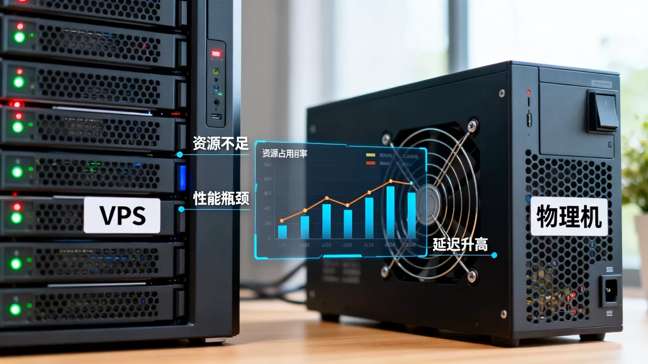 业务从VPS过渡到物理机前会出现的几个典型信号 业务从VPS过渡到物理机前会出现的几个典型信号