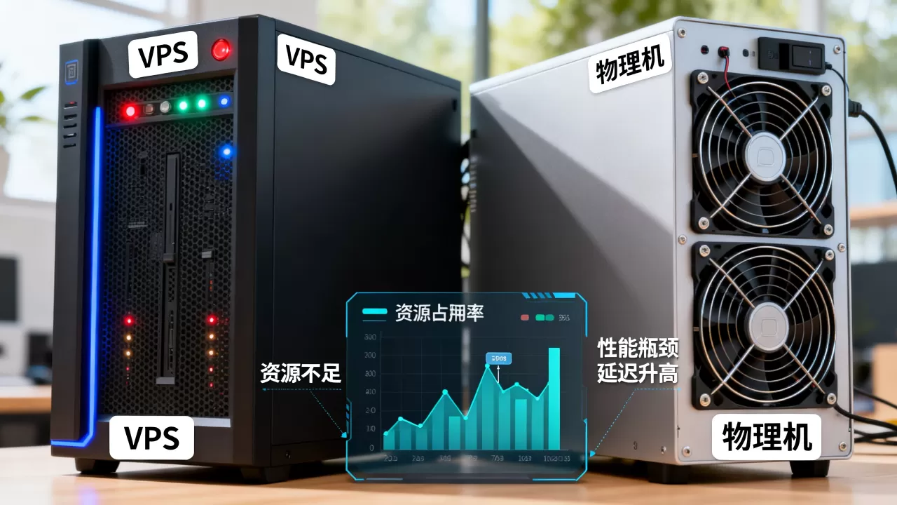 业务从VPS过渡到物理机前会出现的几个典型信号 业务从VPS过渡到物理机前会出现的几个典型信号