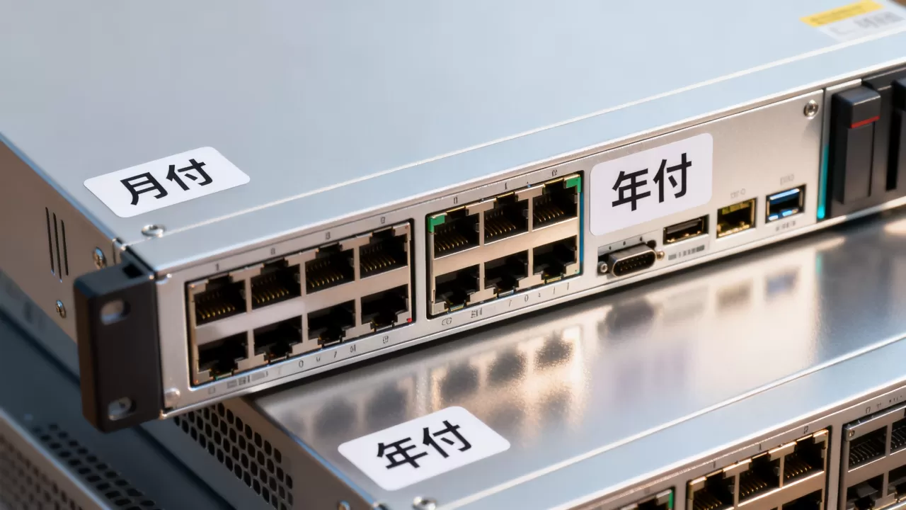 月付与年付租服务器的差异和适用人群 月付与年付租服务器的差异和适用人群