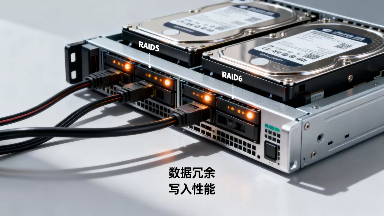 独立服务器RAID5与RAID6差异是什么?如何取舍 独立服务器RAID5与RAID6差异是什么?如何取舍